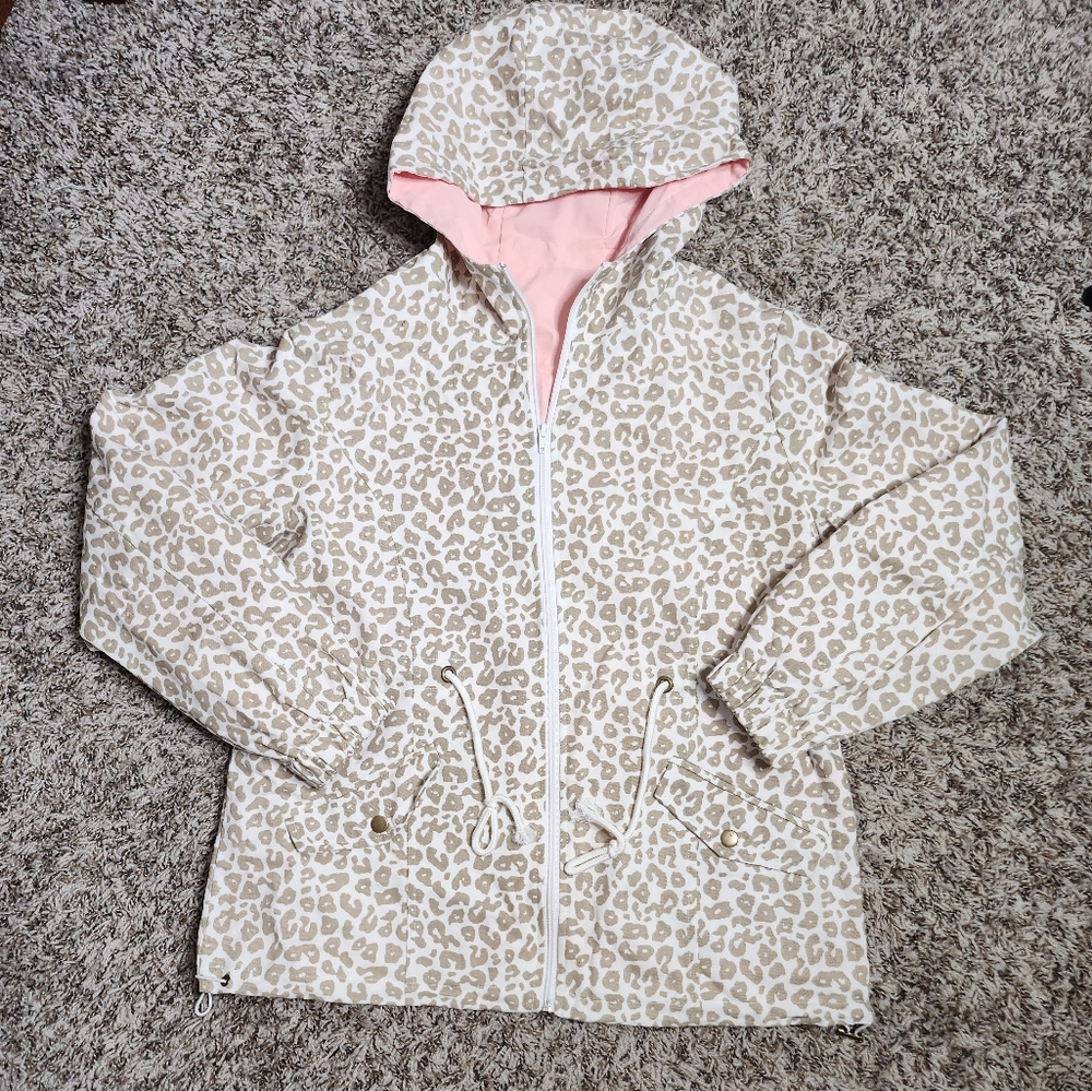 Leopard Print Lined Jacket